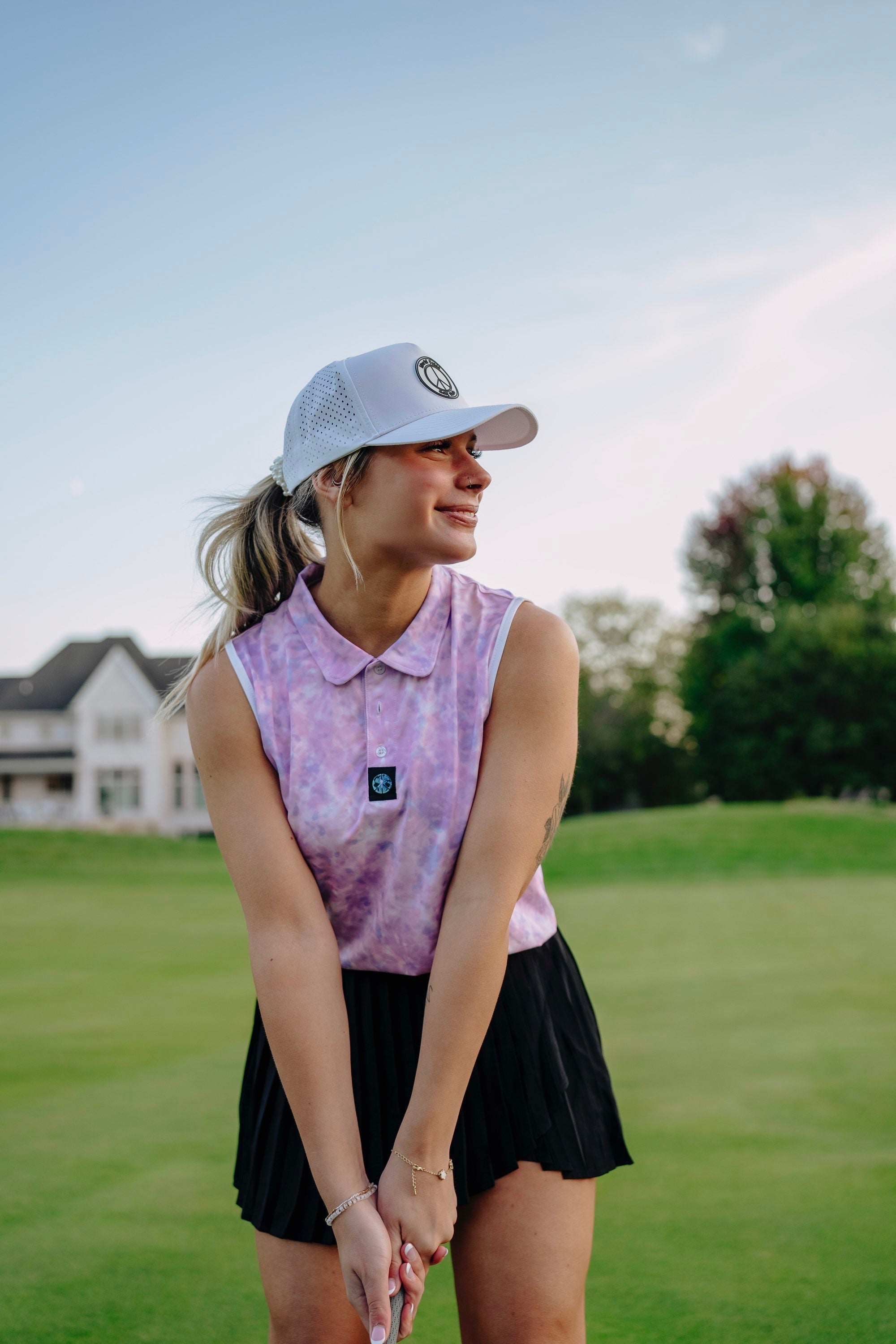 Mystic Twilight Sleeveless Polo