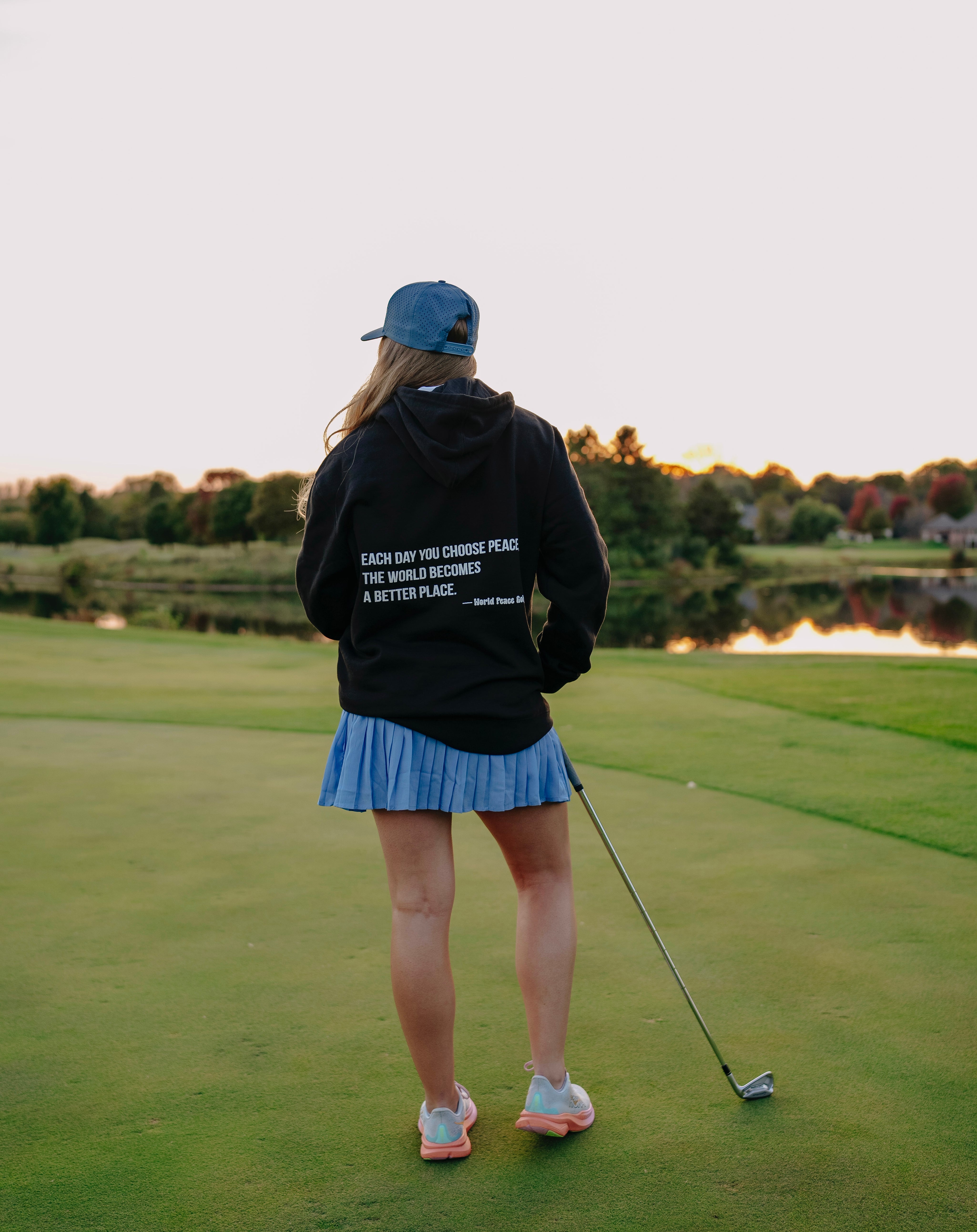 Peace In Motion Fleece Hoodie