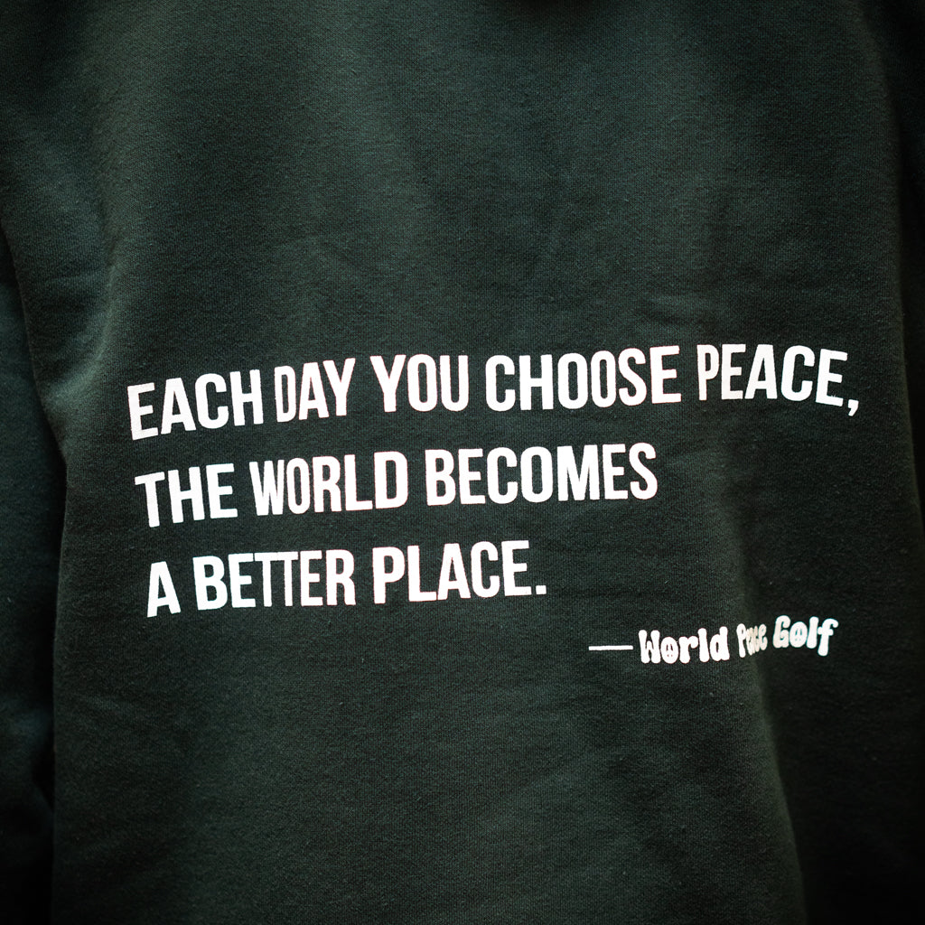 Peace In Motion Fleece Hoodie